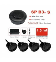İnvells Oto Park Sensörü Bi Bi Ses İkazlı Siyah Renk 22 Mm N11.193