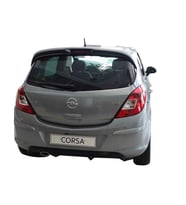 Opel Corsa D (2007-2015) Arka Tampon Eki - Difüzör (Plastik)