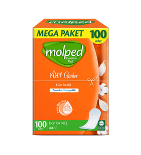 Molped Aktif Günler Günlük Ped 100 Adet