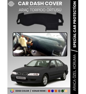 NİSSAN PRİMERA P11 (1996-2000) Torpido Örtüsü Premium Kalite Torpido Koruma Araca Özel UV Koruma