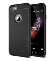 VRS Design iPhone 8/7 ile Uyumlu New Simpli Fit Kılıf Phantom Black
