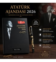 Atatürk Ajandası ve Metal Atatürk Figürlü Kalem
