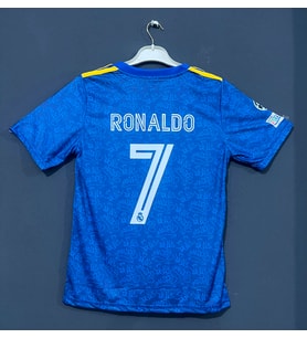 Real Madrid Ronaldo Yeni Sezon Mavi Desenli yetişkin Forması