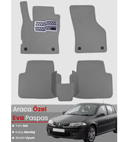 RENAULT MEGANE 2 HATCHBACK (2002-2008) Uyumlu EVA Paspas Tam Set–Oto Paspas,Araca Özel