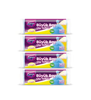Güçlü Çöp Torbası Büyük Boy 10'lu 65 x 80 cm 4 Paket