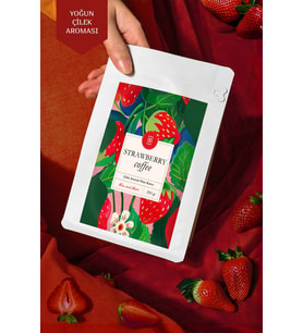 Strawberry Coffee - Çilek Aromalı Filtre Kahve, 200 gr