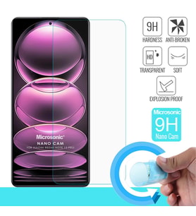 Microsonic Xiaomi Redmi Note 12 Pro Nano Glass Cam Ekran Koruyucu (Renksiz)
