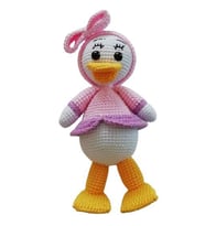 MRS DUCK AMİGURUMİ ORGANİK OYUNCAK