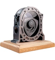 Rotary Motor Simülasyonu DIY Model Kit – Metal Mekanik Motor