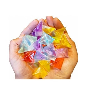Mini Üçgen Kolonya 100 Adet Nostaljik Poşet Kolonya