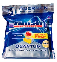 Finish Bulaşık Makine Tableti Quantum Limonlu 50 Adet