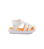 United Colors Of Benetton Beyaz Cırtlı Kız Bebek Sandalet BN-1245 B