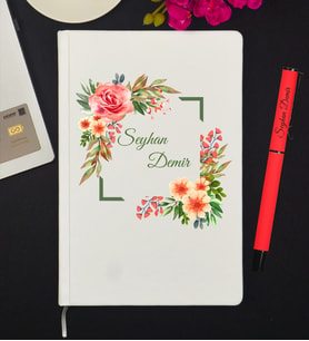 Anneye Hediye, Arkadaşa Hediye, Sevgiliye Hediye Kişiye Özel Defter Hediye Seti