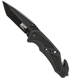 Smith Wesson® M&P® TANTO BLACK Survivor Rescue Knife Carbon Taktik Çakı SWMP11BCP