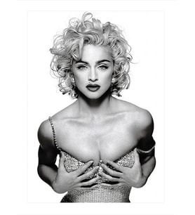 Madonna Desenli Mdf Tablo