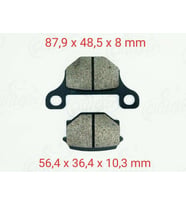 MONDİAL MH MR X-TREME ÖN FREN DİSK BALATASI FA093