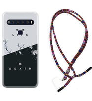 TCL 10L 10 Plus 10SE 20E 20SE 30 L7 Kılıf Boyun Asklı Rasta Silikon Life and Death 1339
