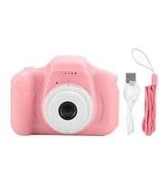 Mini Diğital Fotoğraf Makinesi 3MP Çocuk Fotoğraf Makinesi (Pembe)