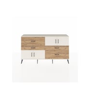 Arges Konsol 2 Raflı 4 Çekmeceli 4 Kapaklı 176x30x99 Aytaşı-Aytaşı/Çam