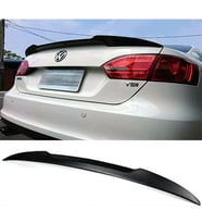 Vw Jetta Mk6 M4 Bagaj Üstü Spoiler Parlak Siyah Spoyler Plastik İthal 2012-2018