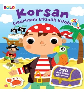 Korsan Çıkartmalı Etkinlik Kitabı