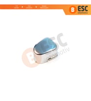 Peugeot 307 3A/C 3E 3H 3B 2000-2012 470198  için Krom Renk Plastik El Fren Düğme Tuş Kapağı