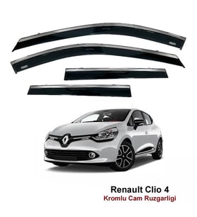Renault Clio 4 Kromlu Cam Rüzgarlığı Niken
