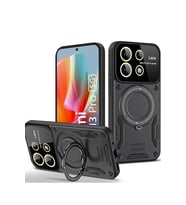 Newface Xiaomi Redmi Note 13 Pro 5G Kılıf Joy Lens Standlı Kapak - Siyah