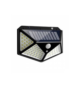 Güneş Enerjili Lamba Led Sokak Dış Ortam Solar Su Geçirmez Sensörlü (100 Led)