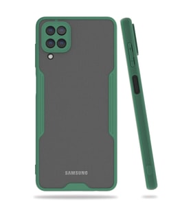 Samsung Galaxy A22 Kılıf Platin Silikon - Yeşil