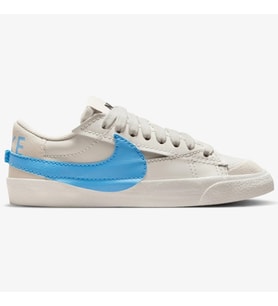 Nike Blazer Low '77 Jumbo Womens Leather Sneaker Hakiki Deri Günlük Spor Ayakkabı Bej