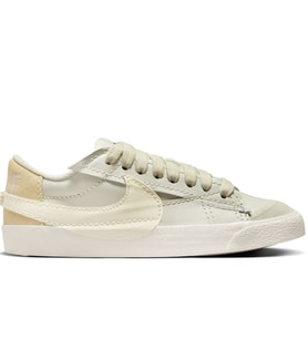 Nike Blazer Low '77 Jumbo Womens Leather Sneaker Hakiki Deri Günlük Spor Ayakkabı Krem