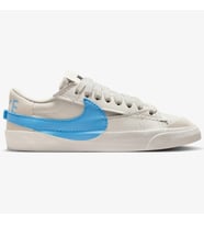 Nike Blazer Low '77 Jumbo Womens Leather Sneaker Hakiki Deri Günlük Spor Ayakkabı Bej