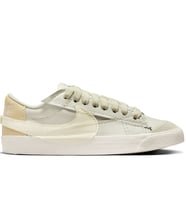 Nike Blazer Low '77 Jumbo Womens Leather Sneaker Hakiki Deri Günlük Spor Ayakkabı Krem