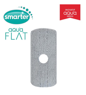 SMARTER Aqua Flat Yedek Temiz & Kirli Suyu Ayırma Özelliği Otomatik Temizlik Seti Mop Paspas (Renksiz)