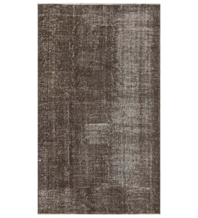 El Dokuma Vintage Eskitme Halı 146x247 cm 10089