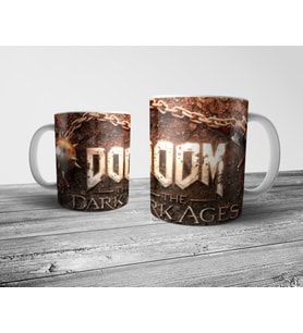 Pixxa Doom Dark Ages Kupa Bardak Model 1