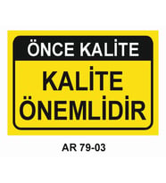 İŞ GÜVENLİĞİ UYARI LEVHASI 1 ADET PVC 21 X 29CM