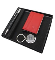 Signator D343 İsme Özel Set - Deri Kartlık + Anahtarlık  + Kalem Seti  İsme Özel Hediyelik Set (Karışık)