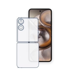 SChitec Xiaomi MIX Flip 2 Uyumlu Arka Yüzey Hidrojel Koruyucu Film