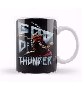 Thor God of Thunder Kupa Bardak Porselen