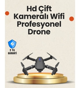 Yükseklik Sabitlemeli Katlanabilir Drone 1080P 4K Kamera Seçenekli