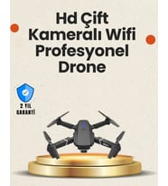 Yükseklik Sabitlemeli Katlanabilir Drone 1080P 4K Kamera Seçenekli