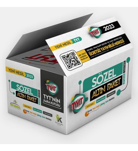 YKS-TYTnin Kara Kutusu SÖZEL ALTIN PAKET SET Konu Ö.Dijital Çözümlü ÖSYM Çıkmış