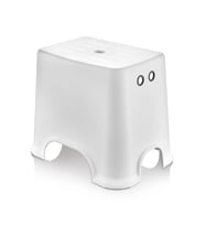 Geseus Banyo Taburesi Çok Amaçlı Tabure Kaymaz Ayakalı Max-140kg Taşıma Kapasitesi-Beyaz-5171-04