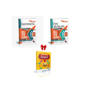 Günay Yayınları Güncel 8. Sınıf Matematik ve Fen Bilimleri Bumerang Etkinlikli Kitap Konu Anlatımlı (Çok Renkli)