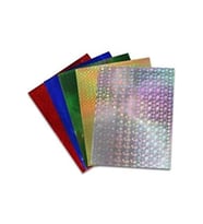 Ticon Hologramlı Fon Kartonu 25x35 10 Adet 5 Renk