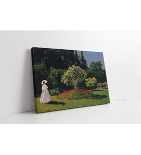 Women İn The Garden Kanvas Tablo
