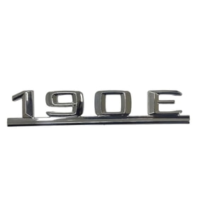 Mercedes W201 için 190 E Bagaj Yazısı OEM:A2018170615