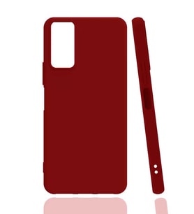 Samsung Galaxy A03S Kılıf Biye Yumuşak Silikon Case (Kırmızı)